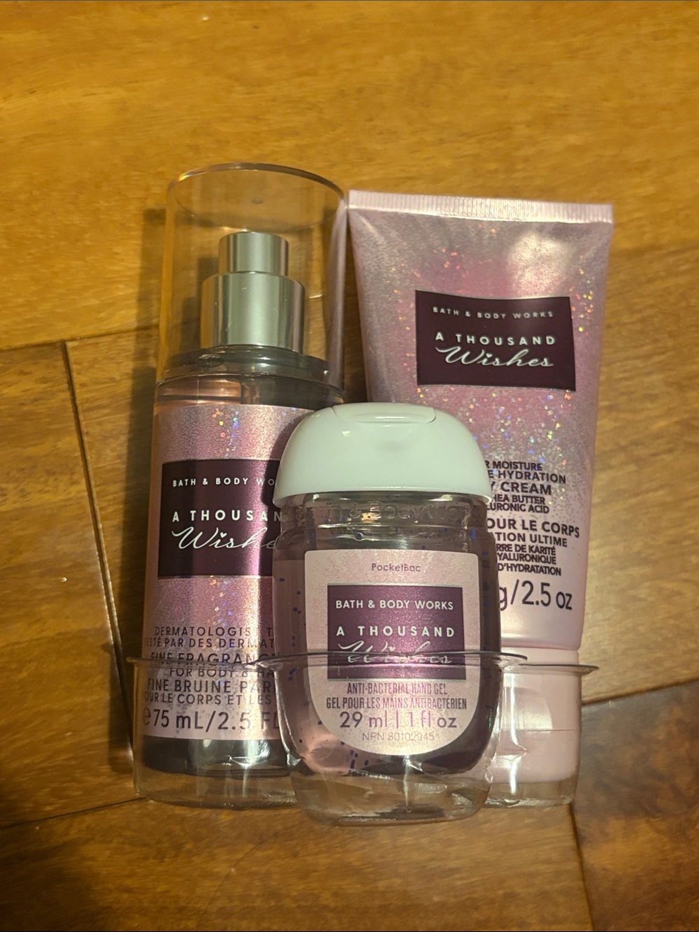 Bath & Body Works A Thousand Wishes Gift Set - Pink